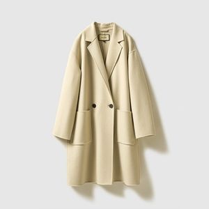 Women's Winter Wool Cashmere Coat Size Small